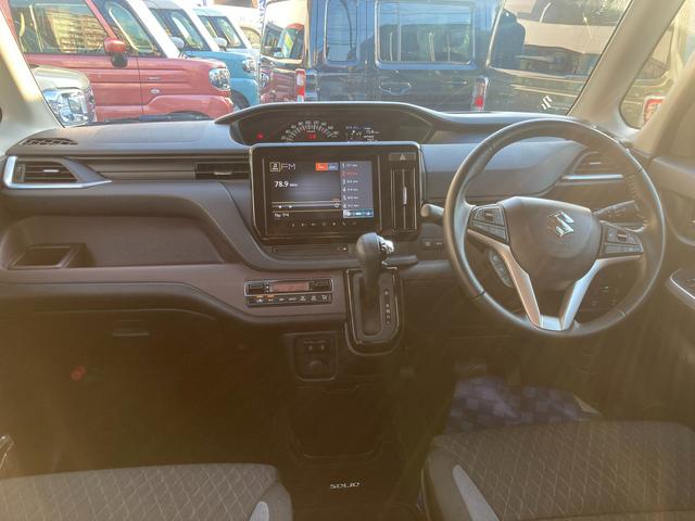 ソリオバンディット バンディット　ＨＹＢＲＩＤ　ＭＶ　全方位カメラ　ドラレコ　１５インチアルミホイール　オートライト　ナビ　片側電動スライドドア　プッシュスタート　シートヒーター　オートエアコン　ＥＴＣ　衝突被害軽減システム　アイドリングストップ　横滑り防止機能　衝突安全ボディ（18枚目）