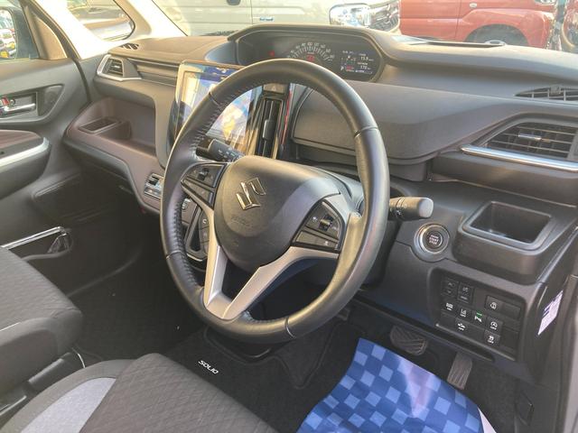 ソリオバンディット バンディット　ＨＹＢＲＩＤ　ＭＶ　全方位カメラ　ドラレコ　１５インチアルミホイール　オートライト　ナビ　片側電動スライドドア　プッシュスタート　シートヒーター　オートエアコン　ＥＴＣ　衝突被害軽減システム　アイドリングストップ　横滑り防止機能　衝突安全ボディ（53枚目）