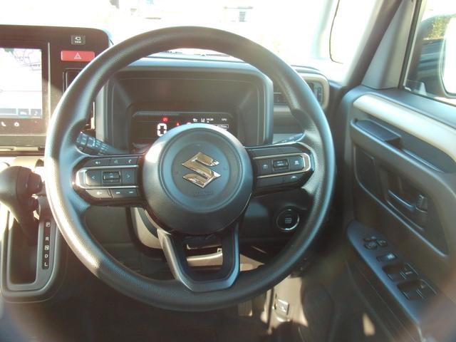 スペーシア ＨＹＢＲＩＤ　Ｘ　ナビ　全方位カメラ　両側電動スライドドア　フルホイールキャップ　オートライト　プッシュスタート　シートヒーター　オートエアコン　衝突被害軽減システム　アイドリングストップ　ＵＳＢソケット　横滑り防止機能　衝突安全ボディ　盗難防止システム（15枚目）