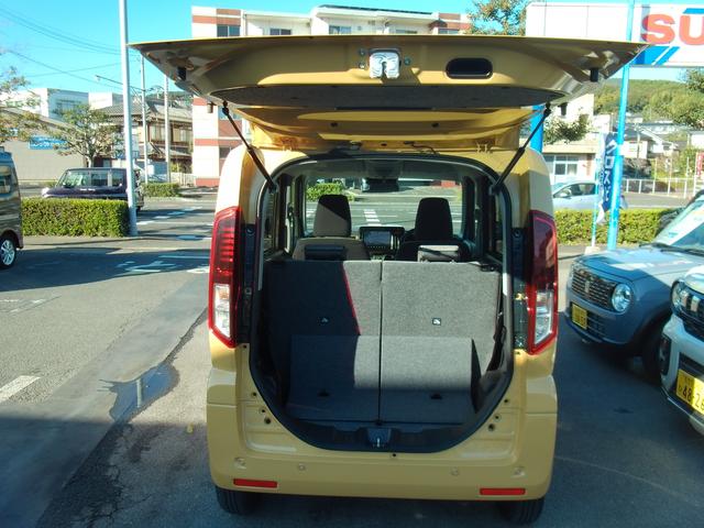 スペーシア ＨＹＢＲＩＤ　Ｘ　ナビ　全方位カメラ　両側電動スライドドア　フルホイールキャップ　オートライト　プッシュスタート　シートヒーター　オートエアコン　衝突被害軽減システム　アイドリングストップ　ＵＳＢソケット　横滑り防止機能　衝突安全ボディ　盗難防止システム（39枚目）