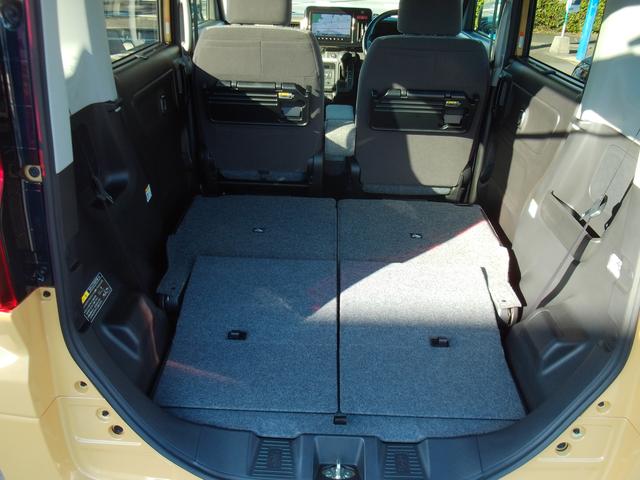 スペーシア ＨＹＢＲＩＤ　Ｘ　ナビ　全方位カメラ　両側電動スライドドア　フルホイールキャップ　オートライト　プッシュスタート　シートヒーター　オートエアコン　衝突被害軽減システム　アイドリングストップ　ＵＳＢソケット　横滑り防止機能　衝突安全ボディ　盗難防止システム（43枚目）