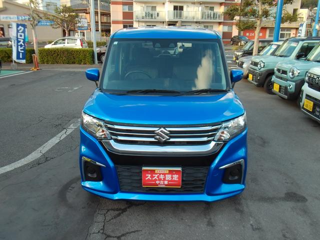 ソリオ Ｇ　衝突被害軽減システム　プッシュスタート　ナビ　ＥＴＣ　スズキの初売り！１月４日から１２日までの限定価格となります。７日（水曜日）は店休日となっておりますのでお問い合わせの対応は８日よりさせて頂きます。店舗へご来店いただける方のみ販売させて頂きます。（3枚目）