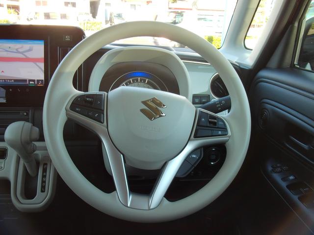 ワゴンRスマイル HYBRID S 3型 片側電動スライドドア 全方位カメラ フルホイールキャップ オートライト ナビ プッシュスタート シートヒーター オートエアコン 衝突被害軽減システム アイドリングストップ USBソケット 横滑り防止機能 衝突安全ボディ 盗難防止システム(18枚目)