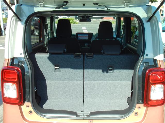 ワゴンRスマイル HYBRID S 3型 片側電動スライドドア 全方位カメラ フルホイールキャップ オートライト ナビ プッシュスタート シートヒーター オートエアコン 衝突被害軽減システム アイドリングストップ USBソケット 横滑り防止機能 衝突安全ボディ 盗難防止システム(42枚目)