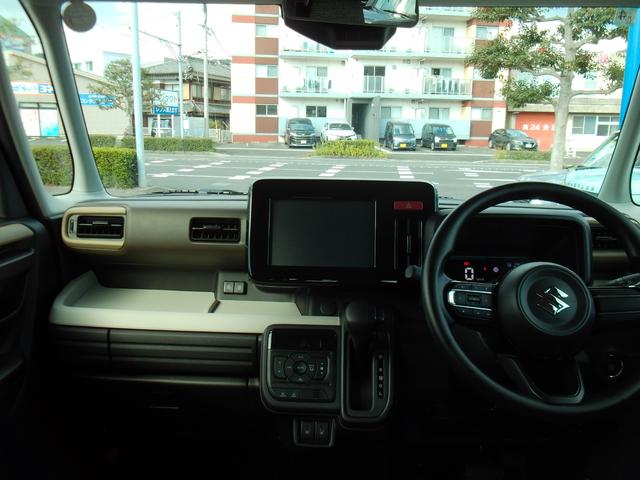 スペーシア ＨＹＢＲＩＤ　Ｘ　両側電動スライドドア　衝突被害軽減システム　フルホイールキャップ　オートライト　プッシュスタート　シートヒーター　オートエアコン　アイドリングストップ　ＵＳＢ　横滑り防止機能　衝突安全ボディ　盗難防止システム　取扱説明書　メンテナンスノート（16枚目）