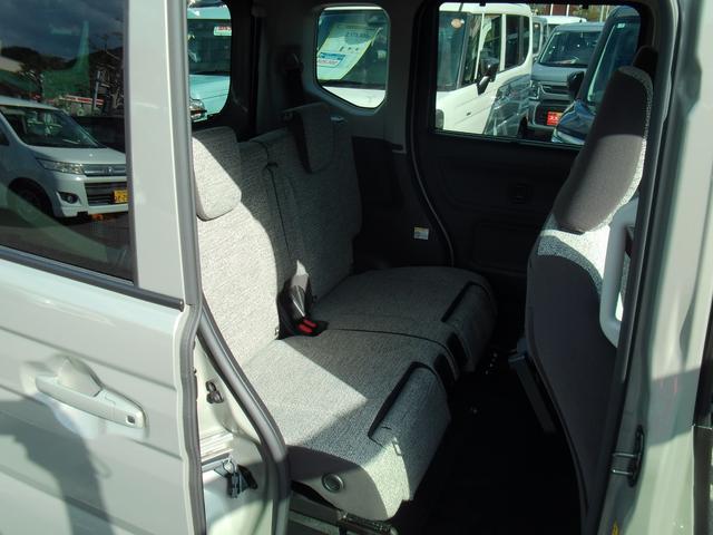 スペーシア ＨＹＢＲＩＤ　Ｘ　両側電動スライドドア　衝突被害軽減システム　フルホイールキャップ　オートライト　プッシュスタート　シートヒーター　オートエアコン　アイドリングストップ　ＵＳＢ　横滑り防止機能　衝突安全ボディ　盗難防止システム　取扱説明書　メンテナンスノート（36枚目）