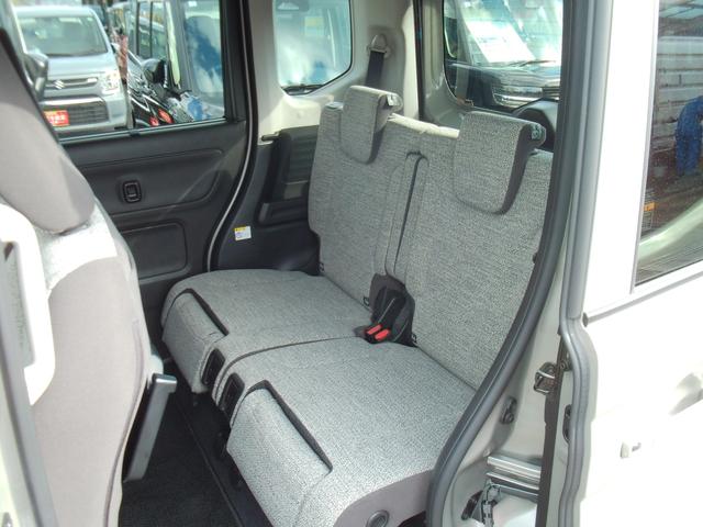 スペーシア ＨＹＢＲＩＤ　Ｘ　両側電動スライドドア　衝突被害軽減システム　フルホイールキャップ　オートライト　プッシュスタート　シートヒーター　オートエアコン　アイドリングストップ　ＵＳＢ　横滑り防止機能　衝突安全ボディ　盗難防止システム　取扱説明書　メンテナンスノート（37枚目）