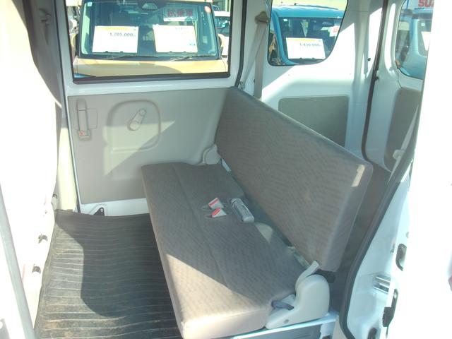 エブリイ PA 6型 AM/FMラジオ 5速MT 両側スライドドア スペアタイヤ オートライト 衝突被害軽減システム 横滑り防止機能 衝突安全ボディ 取扱説明書 メンテナンスノート(33枚目)