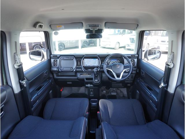 ハスラー Jスタイル 全方位カメラ ナビ リアパーキングセンサー 全方位カメラ ナビ リアパーキングセンサー シートヒーター プッシュスタート スマートキー Bluetooth DVD TV オートライト 衝突被害軽減システム アイドリングストップ 横滑り防止機能(34枚目)