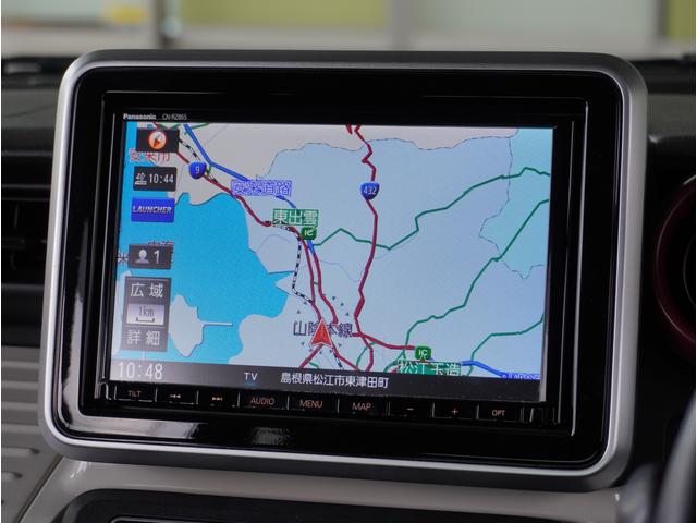 スペーシア ＨＹＢＲＩＤ　Ｘ　全方位カメラ　ナビ　両側電動スライドドア　全方位カメラ　ナビ　ＥＴＣ　両側電動スライドドア　リアパーキングセンサー　アダプティブクルーズコントロール　運転席シートヒーター　ヘッドアップディスプレイ　プッシュスタート　スマートキー　フルセグＴＶ（5枚目）