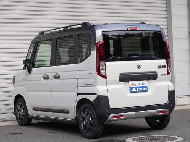 スペーシア ギア　ＨＹＢＲＩＤ　ＸＺターボ　全方位カメラ　ナビ　衝突軽減　全方位カメラ　ナビ　両側電動スライドドア　パーキングセンサー　パドルシフト　アダプティブクルーズコントロール　シートヒーター　ステアリングヒーター　電動パーキングブレーキ　ヘッドアップディスプレイ（24枚目）