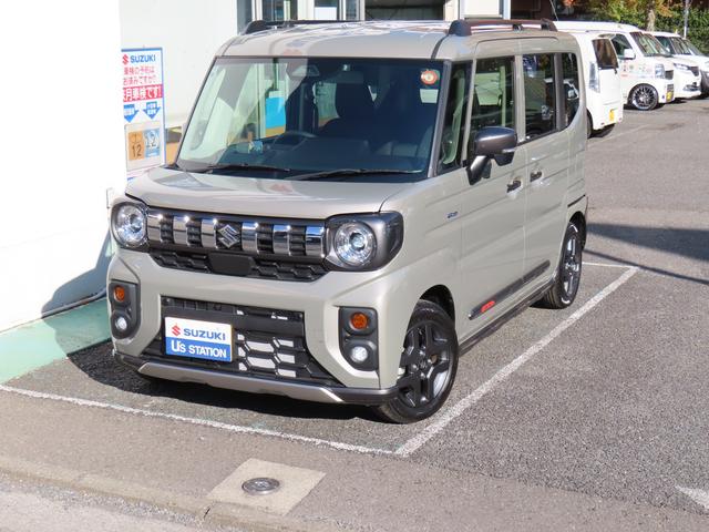 スペーシア ギア HYBRID XZターボ/全方位バックカメラ付きナビ 2WD・CVT車・ オートライト・Bluetooth・スライドドア・社用車アップ・シートヒーター・オートエアコン・禁煙車・スズキセーフティーサポート・衝突被害軽減システム・アイドリングストップ(61枚目)