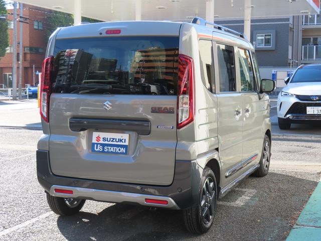 スペーシア ギア HYBRID XZターボ/全方位バックカメラ付きナビ 2WD・CVT車・ オートライト・Bluetooth・スライドドア・社用車アップ・シートヒーター・オートエアコン・禁煙車・スズキセーフティーサポート・衝突被害軽減システム・アイドリングストップ(64枚目)