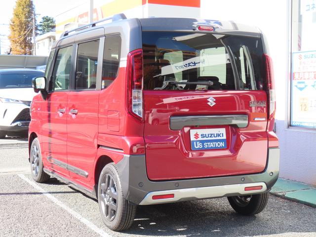 スペーシア ギア　ＨＹＢＲＩＤ　ＸＺ／社用車アップ・衝突被害軽減ブレーキ　全方位バックカメラ・オートライト・Ｂｌｕｅｔｏｏｔｈ・スライドドア・純正ナビ・プッシュスタート・シートヒーター・オートエアコン・禁煙車・スズキセーフティーサポート・衝突被害軽減Ｓ・アイドリングストップ（49枚目）