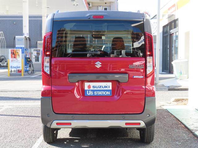 スペーシア ギア　ＨＹＢＲＩＤ　ＸＺ／社用車アップ・衝突被害軽減ブレーキ　全方位バックカメラ・オートライト・Ｂｌｕｅｔｏｏｔｈ・スライドドア・純正ナビ・プッシュスタート・シートヒーター・オートエアコン・禁煙車・スズキセーフティーサポート・衝突被害軽減Ｓ・アイドリングストップ（50枚目）