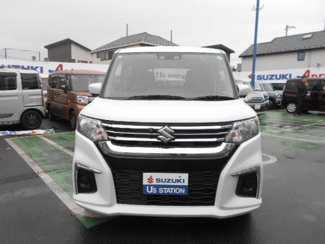 ソリオ ＨＹＢＲＩＤ　ＭＸ　ＣＶＴ　衝突軽減ブレーキ　全方位ナビ　オートライト　Ｂｌｕｅｔｏｏｔｈ　スライドドア　純正ナビ　プッシュスタート　シートヒーター　オートエアコン　ＥＴＣ　衝突被害軽減システム　アイドリングストップ　横滑り防止機能　衝突安全ボディ（36枚目）