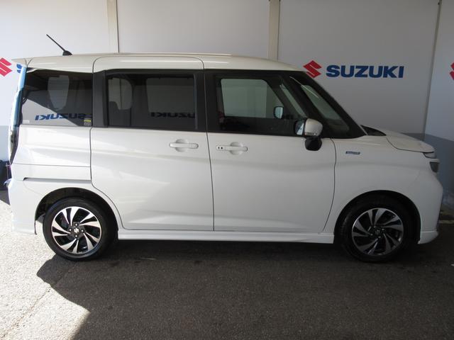 ソリオバンディット バンディット HYBRID MV カーナビ/全方位カメラ アダプティブクルーズコントロール 左側電動スライドドア プッシュスタート シートヒーター 衝突被害軽減システム アイドリングストップ 横滑り防止機能 衝突安全ボディ 盗難防止システム(2枚目)