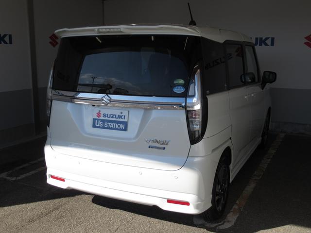 ソリオバンディット バンディット HYBRID MV カーナビ/全方位カメラ アダプティブクルーズコントロール 左側電動スライドドア プッシュスタート シートヒーター 衝突被害軽減システム アイドリングストップ 横滑り防止機能 衝突安全ボディ 盗難防止システム(3枚目)