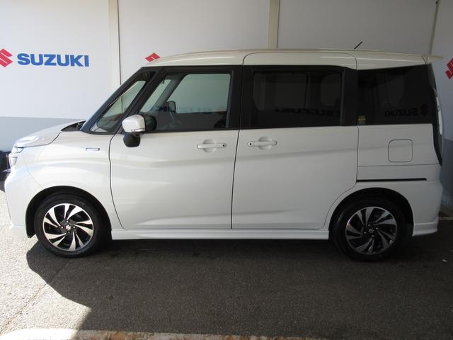 ソリオバンディット バンディット HYBRID MV カーナビ/全方位カメラ アダプティブクルーズコントロール 左側電動スライドドア プッシュスタート シートヒーター 衝突被害軽減システム アイドリングストップ 横滑り防止機能 衝突安全ボディ 盗難防止システム(5枚目)