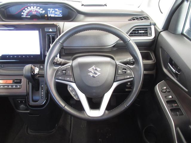 ソリオバンディット バンディット HYBRID MV カーナビ/全方位カメラ アダプティブクルーズコントロール 左側電動スライドドア プッシュスタート シートヒーター 衝突被害軽減システム アイドリングストップ 横滑り防止機能 衝突安全ボディ 盗難防止システム(7枚目)