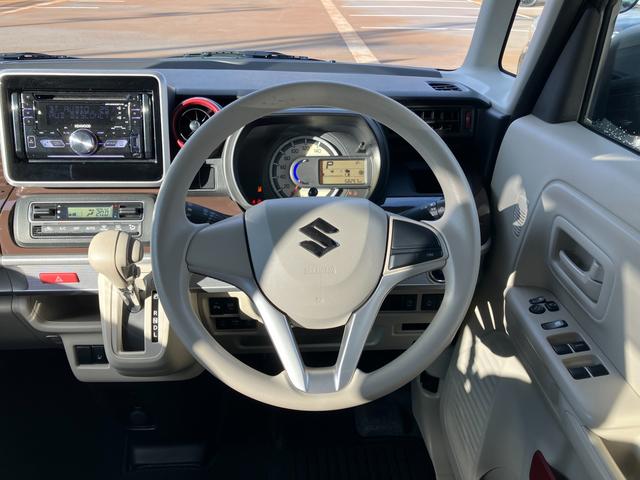 スペーシア ハイブリッドＸ　ＬＥＤヘッドランプ／衝突被害軽減ブレーキ　アルミホイール　両側電動スライドドア　キーレスエントリー　ＡＢＳ　エアバッグ　エアコン　パワーステアリング　パワーウィンドウ　プッシュスタート　シートヒーター　アイドリングストップ　横滑り防止機能（9枚目）