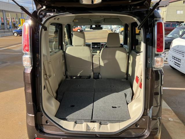 スペーシア ハイブリッドＸ　ＬＥＤヘッドランプ／衝突被害軽減ブレーキ　アルミホイール　両側電動スライドドア　キーレスエントリー　ＡＢＳ　エアバッグ　エアコン　パワーステアリング　パワーウィンドウ　プッシュスタート　シートヒーター　アイドリングストップ　横滑り防止機能（37枚目）