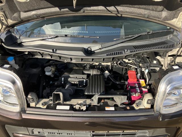 スペーシア ハイブリッドＸ　ＬＥＤヘッドランプ／衝突被害軽減ブレーキ　アルミホイール　両側電動スライドドア　キーレスエントリー　ＡＢＳ　エアバッグ　エアコン　パワーステアリング　パワーウィンドウ　プッシュスタート　シートヒーター　アイドリングストップ　横滑り防止機能（55枚目）