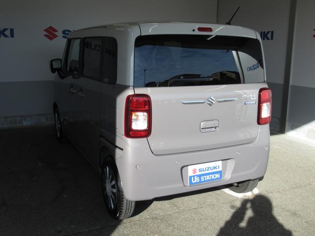 ワゴンＲスマイル ＨＹＢＲＩＤ　Ｘ　カーナビ／全方位カメラ　スズキコネクト対応通信機　アダプティブクルーズコントロール　オートライト　プッシュスタート　シートヒーター　オートエアコン　衝突被害軽減システム　アイドリングストップ　横滑り防止機能　衝突安全ボディ（4枚目）