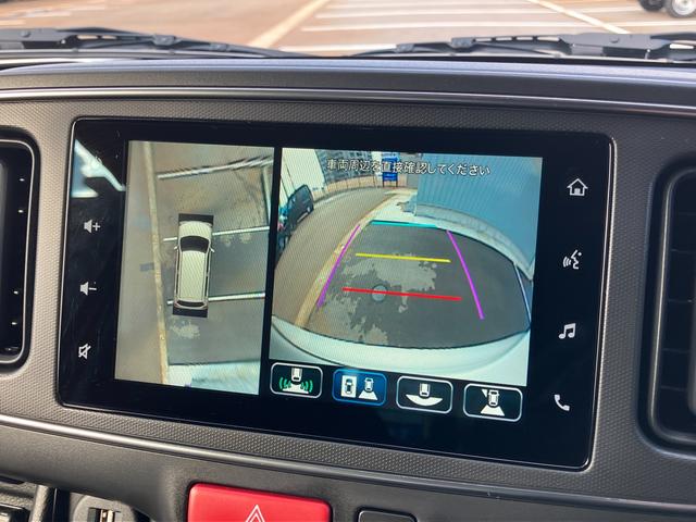 アルト ＨＹＢＲＩＤ　Ｘ　全方位モニター付ディスプレイオーディオ　オートライト　プッシュスタート　シートヒーター　オートエアコン　衝突被害軽減システム　アイドリングストップ　横滑り防止機能　衝突安全ボディ　盗難防止システム（11枚目）