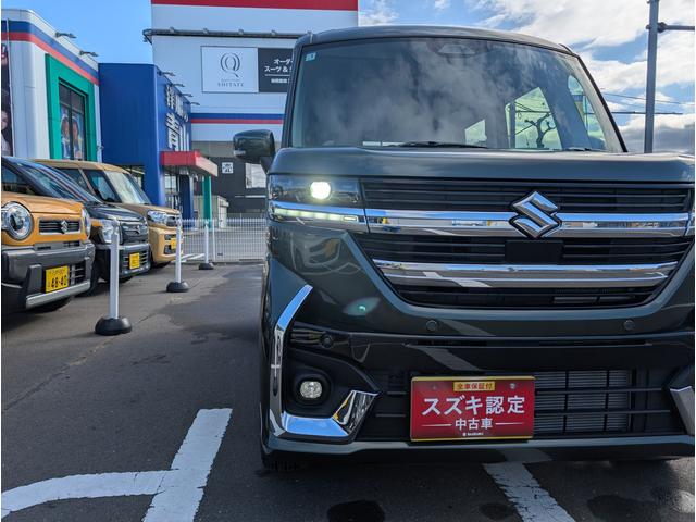 スペーシアカスタム カスタム HYBRID XS 4WD ナビ・オーディオレス 両側リア電動スライドドア アダプティブクルーズコントロール 衝突被害軽減システム 横滑り防止機能 アイドリングストップ オートエアコン シートヒーター プッシュスタート(34枚目)