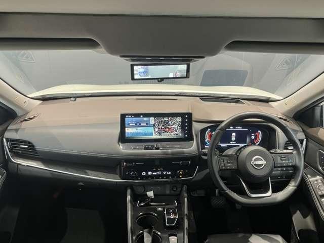 エクストレイル 1.5 G e-4ORCE 4WD ガラスルーフ BOSEサウンド ルーフレール ガラスルーフ 1オーナー パークアシスト 寒冷地仕様 LEDヘッドランプ ナビTV スマートキー レーダークルーズ LKA キーフリー ETC 4WD アルミホイール メモリーナビ 記録簿 PS PW(3枚目)