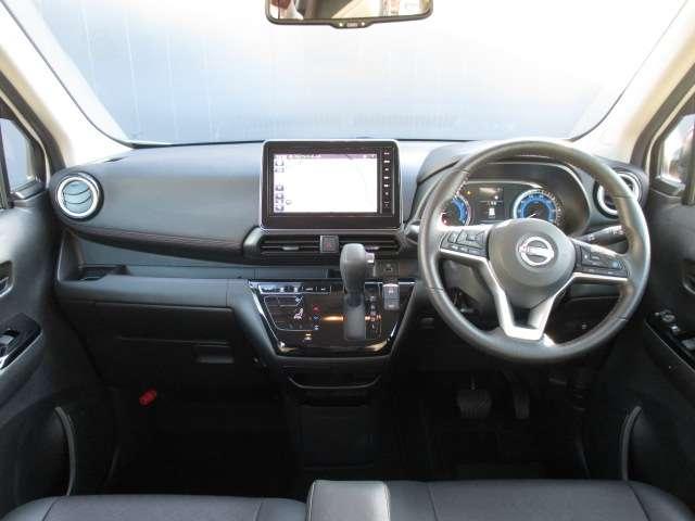 デイズ 660 ハイウェイスターGターボ プロパイロット エディション 元社用車 メモリーナビ AVM ドラレコ ETC アルミ イモビ エアバック ETC車載器 LEDヘッドライト レーダークルーズ インテリジェントキー レーンアシスト キーレス ドライブレコーダー サイドカメラ アイドリングストップ エアコン ABS(3枚目)