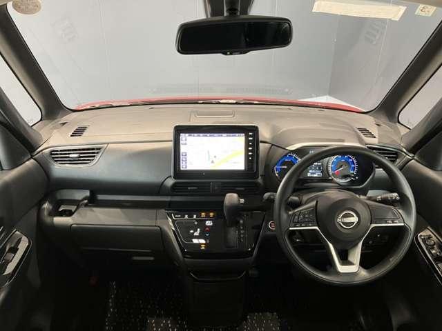 ルークス 660 ハイウェイスターX 元社用車 メモリーナビ AVM 片側オートS アイスト 衝突被害軽減ブレ-キ マルチビューカメラ 車線逸脱警報装置 LED スマートキー パワーウィンドウ ワンオーナー カーテンエアバック ナビTV バックカメラ 記録簿 パワステ オートエアコン(3枚目)