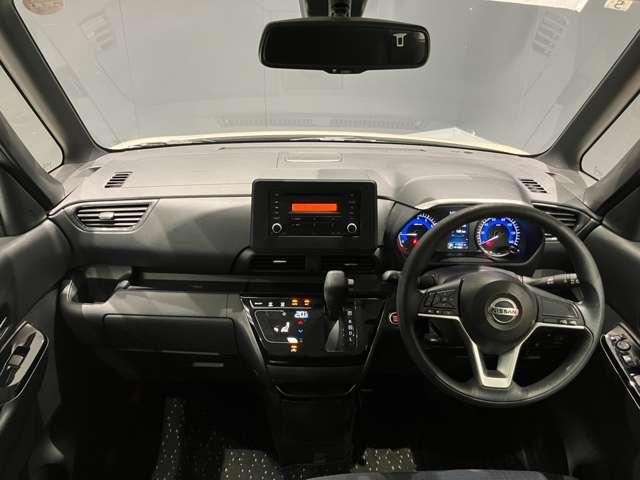 ルークス ６６０　ハイウェイスターＸ　ＣＤチューナー　ＡＶＭ　片側オートＳ　ＳＯＳコール　アイスト　衝突被害軽減ブレ－キ　マルチビューカメラ　車線逸脱警報装置　ＬＥＤ　スマートキー　パワーウィンドウ　ワンオーナー　カーテンエアバック　バックカメラ　記録簿　パワステ　オートエアコン　キーフリ（3枚目）