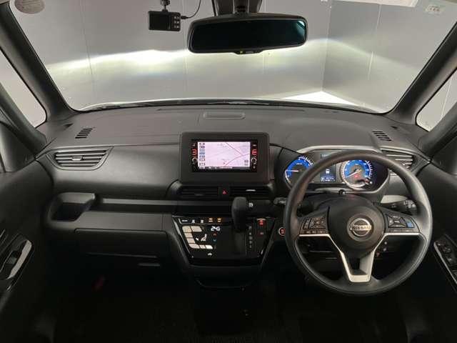 ルークス ６６０　ハイウェイスターＸ　プロパイロット　エディション　メモリーナビ　ＡＶＭ　両側オートＳ　快適パックＡ　左右パワースライドドア　アイドリング　イモビ　パノラマモニター　助手席エアバッグ　衝突軽減ブレーキ　ＰＷ　ナビ＆ＴＶ　１セグ　ＬＥＤヘッドライト　ＬＤＷ　スマートキー　ワンオーナー車　バックカメラ（3枚目）