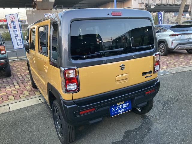 ハスラー HYBRID G 3型 試乗車上がり シートヒーター アダプティブクルーズコントロール マイルドハイブリッド 衝突被害軽減ブレーキ 後退時ブレーキサポート 誤発進抑制機能(8枚目)