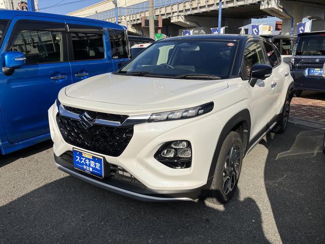 フロンクス １型　９インチディスプレイオーディオ　全方位カメラ　スズキコネクト　アダプティブクルーズコントロール　電動パーキング　ブレーキホールド　シートヒーター　衝突被害軽減ブレーキ　後退時ブレーキサポート　誤発進抑制機能　低速時ブレーキサポート（14枚目）