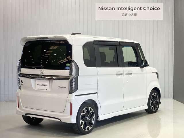 Ｎ－ＢＯＸカスタム Ｇ・Ｌターボホンダセンシング　ホンダ純正メモリーナビ　バックカメラ付き（2枚目）