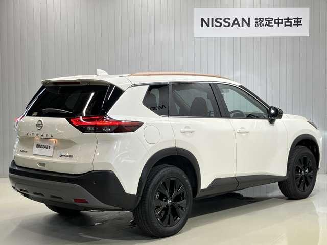 エクストレイル Ｘ　ｅ－４ＯＲＣＥ　９０周年記念車　１．５　Ｘ　ｅ－４ＯＲＣＥ　９０周年記念車　４ＷＤ　当社試乗車アップ・メーカーＯＰナビ・ステアリングヒーター・ＬＥＤヘッドランプ・全周囲カメラ・運転席パワーシート・プロパイロット・衝突被害軽減ブレーキ（2枚目）