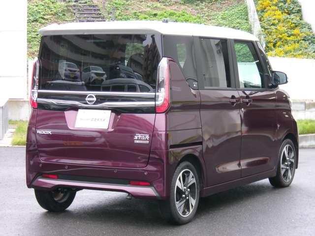 ルークス 660 ハイウェイスターGターボ メモリーナビ ドラレコ ETC オートライト 両側スライド片側電動ドア 助手席エアバッグ アイドリングストップ機能 インテリキ- 1オーナー レーンキープ 禁煙車 LEDヘッドランプ ETC 点検記録簿 ドライブレコーダー バックモニター ABS(2枚目)