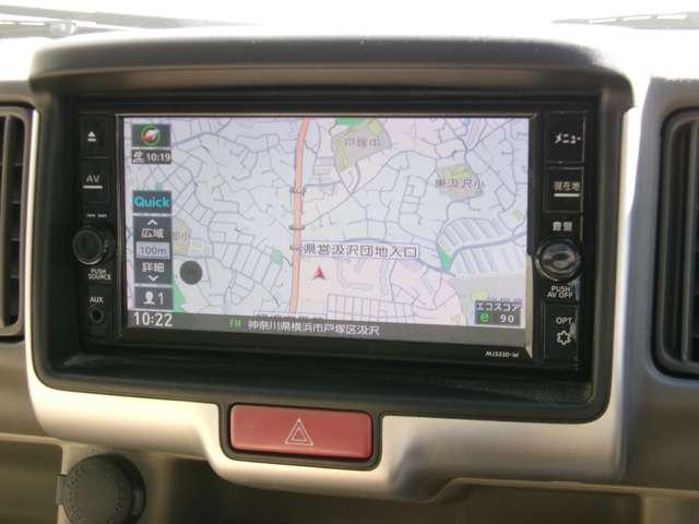 NV100クリッパーリオ 660 G ハイルーフ 4WD メモリーナビ ETC ドラレコ ブレーキサポート 1オ-ナ- レーンキープアシスト スマートキ 盗難防止装置 ETC付き キーフリーシステム エアコン フルタイム4WD 記録簿 ドラレコ 助手席エアバッグ ワンセグTV I-STOP(4枚目)