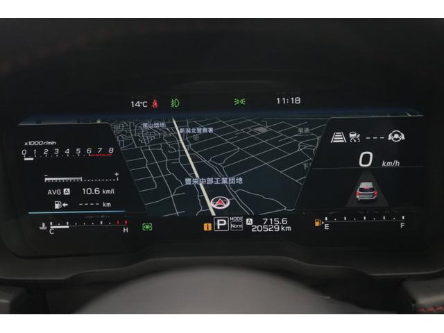 ＳＴＩスポーツＲ　ＥＸ　アイサイトＸ搭載　元弊社社用車　アイサイトＸ／ＬＥＤヘッドライト／オートライト／ナビ機能付１１．６インチディスプレイ／前席パワーシート／シートヒーター／スマートキーレス／純正１８インチアルミホイール／電動リヤゲート／ＥＴＣ(11枚目)