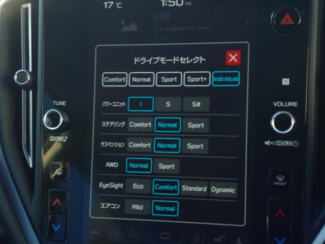 レヴォーグ STIスポーツR EXブラックインテリアセレクション(34枚目)