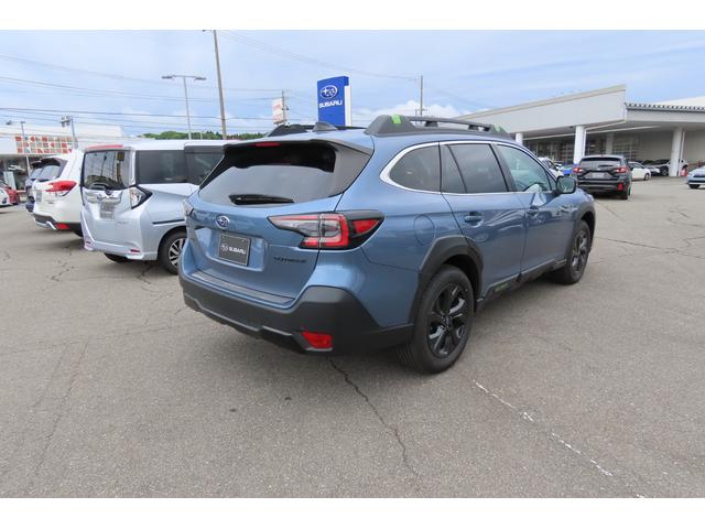 レガシィアウトバック X-ブレイクEX 元レンタカー F/S/Rカメラ ETC 元レンタカー 新世代アイサイト アイサイトX 11.6インチ大画面モニター F/S/Rカメラ ETC 撥水シート 前後席シートヒーター(2枚目)