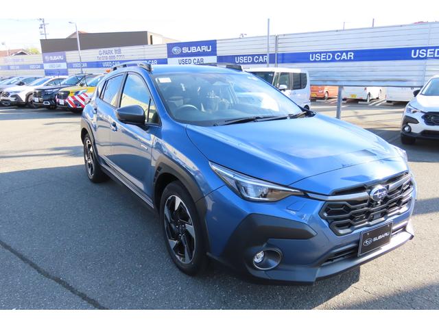 クロストレック リミテッド 弊社元社有車 11.6インチディスプレイ 禁煙車 元試乗車 ルーフレール 新世代アイサイト 11.6インチディスプレイ 運転席・助手席シートヒーター F/S/Rカメラ リヤシートUSBポートあり(8枚目)