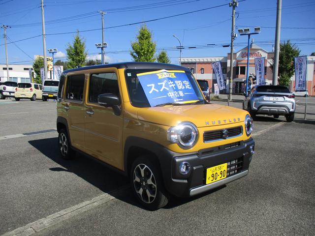 ハスラー ＨＹＢＲＩＤ　Ｘ　３型　４ＷＤ　全方位カメラ　ナビ　スズキコネクト通信機　バックカメラ　オートライト　Ｂｌｕｅｔｏｏｔｈ　純正ナビ　プッシュスタート　シートヒーター　オートエアコン　スズキセーフティーサポート　４ＷＤ　衝突被害軽減システム（40枚目）