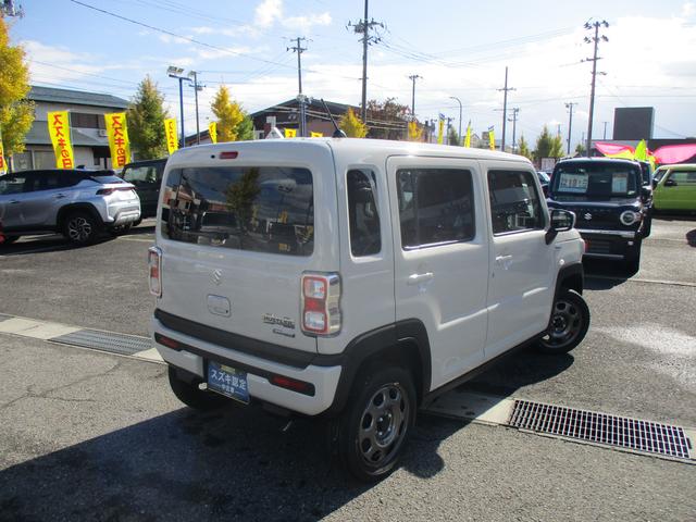 ハスラー ＨＹＢＲＩＤ　Ｇ　３型　４ＷＤ　オーディオレス　オートライト　プッシュスタート　オートエアコン　シートヒーター　スズキセーフティーサポート　４ＷＤ　衝突被害軽減システム　アイドリングストップ衝突安全ボディ　ＬＥＤヘッドライト　クルーズコントロール（2枚目）