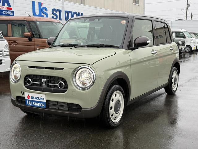 アルトラパンＬＣ ＬＣ　Ｘ　５型　衝突軽減ブレーキ付　オーディオレス　プッシュスタート　オートライト　オートエアコン　禁煙車　スズキセーフティーサポート　スズキセーフティーサポート　衝突被害軽減システム　衝突安全ボディ　盗難防止システム（2枚目）