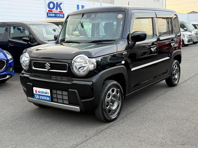 ハスラー ＨＹＢＲＩＤ　Ｇ　２型　衝突軽減ブレーキ　ナビゲーション　純正ナビ　オートライト　Ｂｌｕｅｔｏｏｔｈ　プッシュスタート　シートヒーター　オートエアコン　スズキセーフティーサポート　衝突被害軽減システム　衝突被害軽減システム　盗難防止システム　衝突安全ボディ（2枚目）