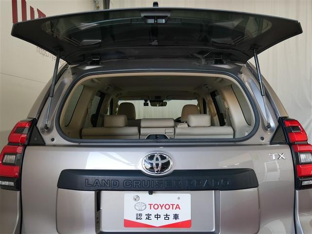 ランドクルーザープラド TX Lパッケージ 革シート サンルーフ 4WD フルセグ メモリーナビ DVD再生 バックカメラ 衝突被害軽減システム ETC LEDヘッドランプ ワンオーナー ディーゼル(9枚目)
